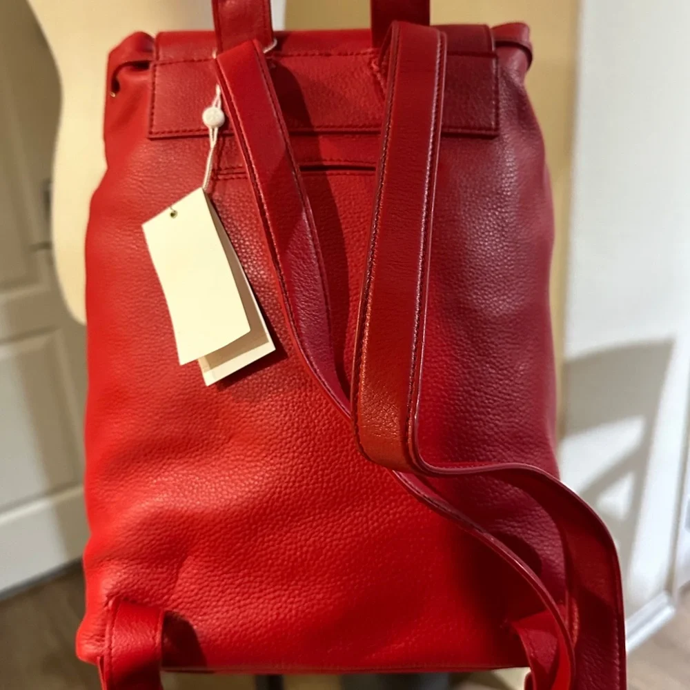 Tory Burch Red Backpack - Picture 14 of 17